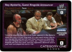 Rey Mysterio, Guest Ringside Announcer